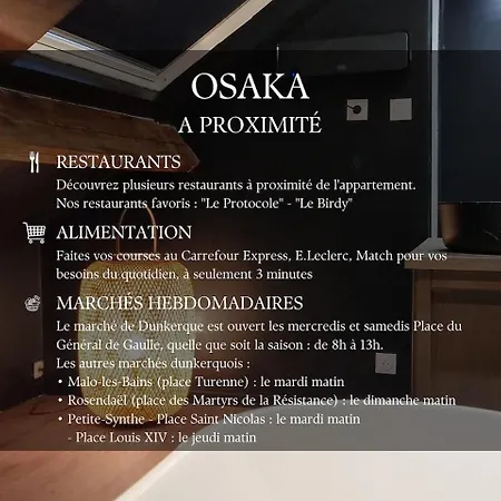 Apartmán Osaka - Elegance Et Zenitude - 5 Min